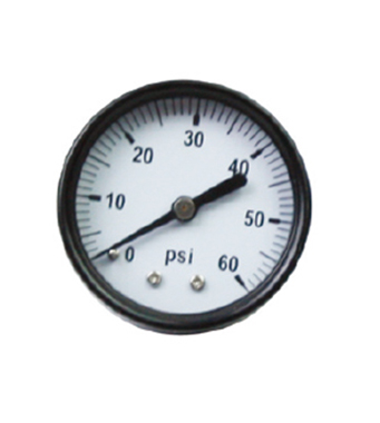 Pressure Gauge Back Mounted