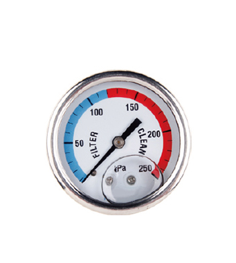 Pressure Gauge Side Mounted