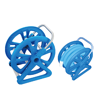 Hose Reel With Aluminum Handle