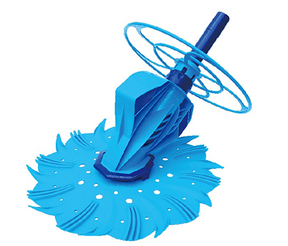 Automatic pool cleaner for inground pools
