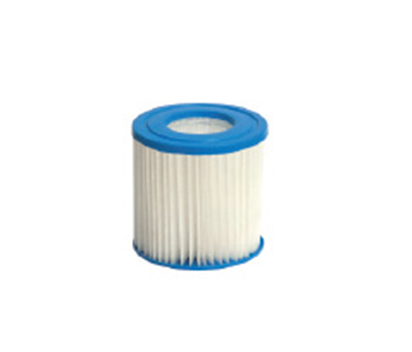 Portable pool filtration system with filter