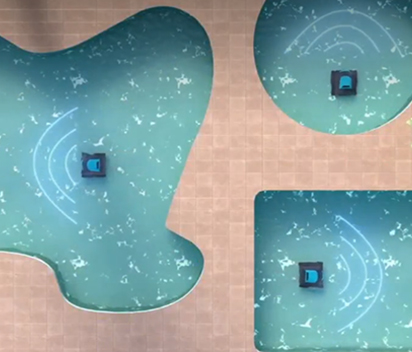 Pool electric vaccum spot clean in seconds