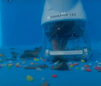 Portable pool cleaners with a new and improved dimmable transformer