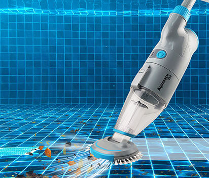 Pool electric vacuum with powerful cyclonic vacuum technology